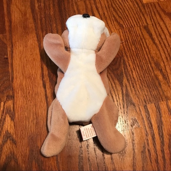 𝅺WRINKLES, the baby bulldog Ty beanie baby. NWT‎ - Picture 6 of 8